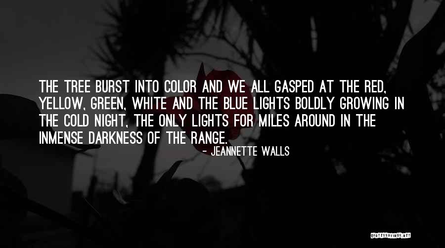 Blue Lights Quotes By Jeannette Walls