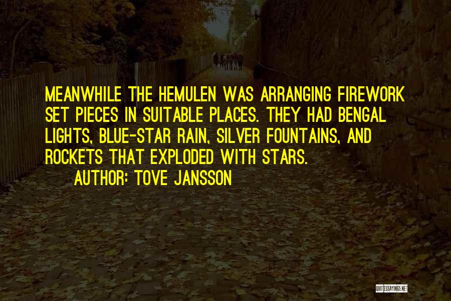 Blue Lights Quotes By Tove Jansson