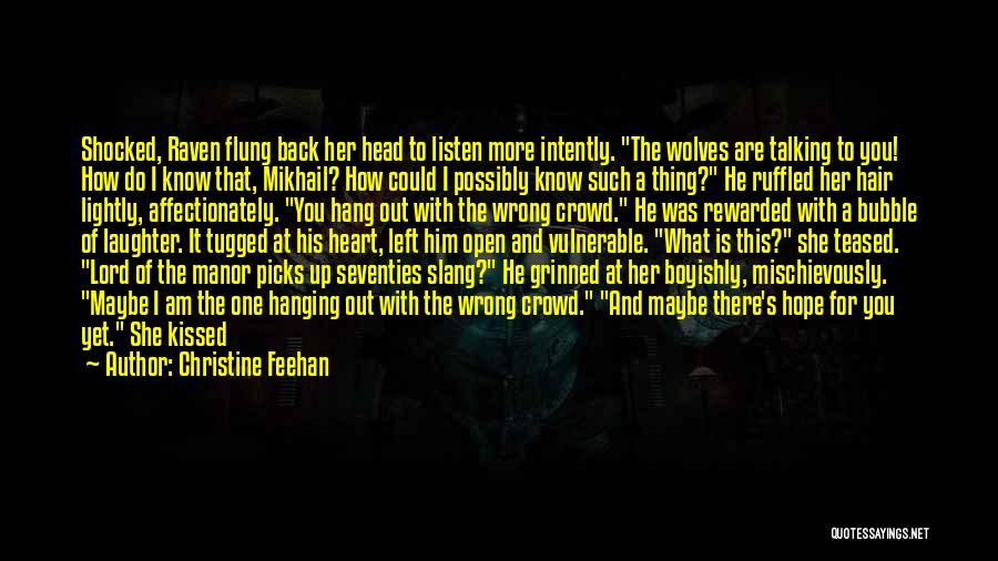 Blue Line Quotes By Christine Feehan