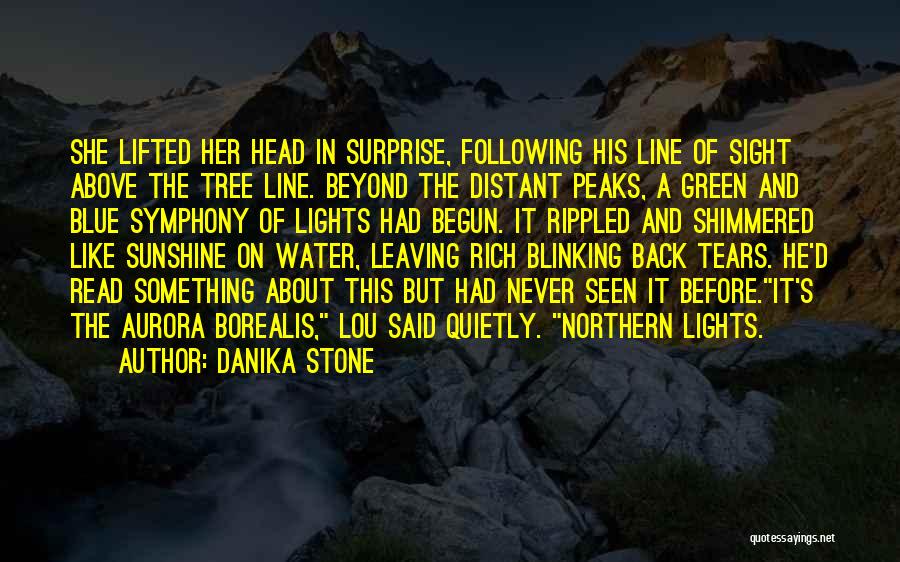 Blue Line Quotes By Danika Stone