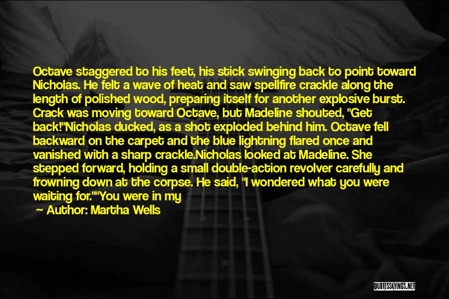Blue Line Quotes By Martha Wells