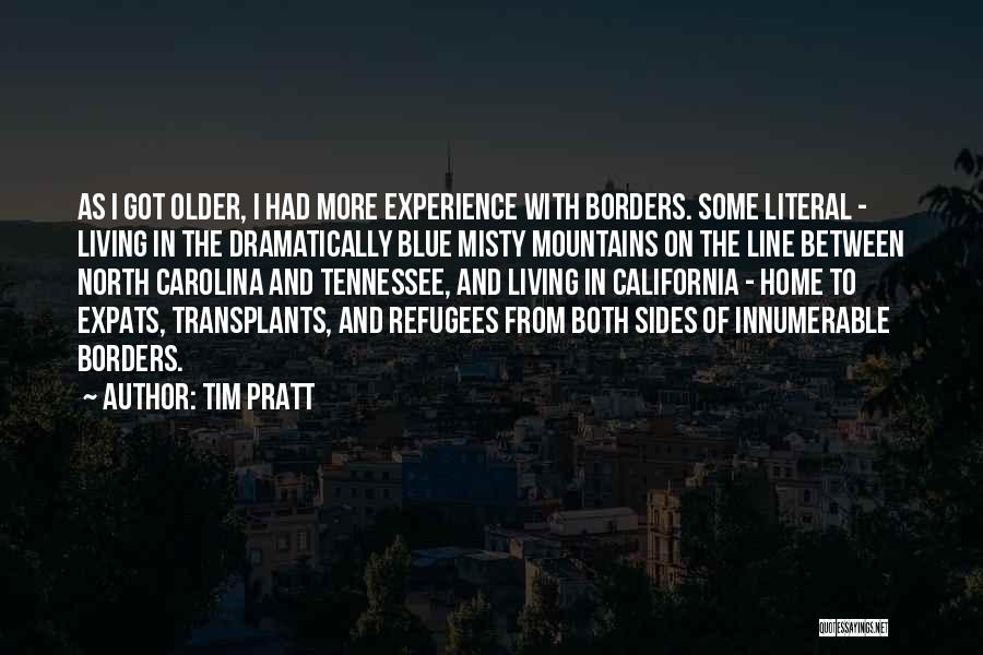 Blue Line Quotes By Tim Pratt