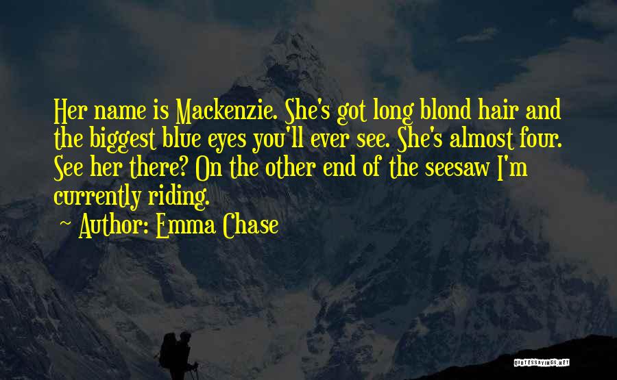 Blue M&m Quotes By Emma Chase