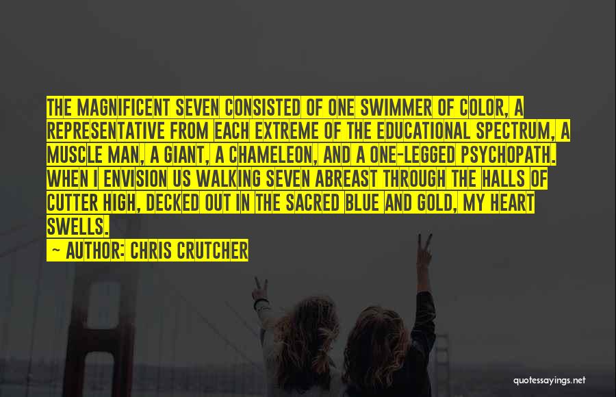 Blue Man Quotes By Chris Crutcher
