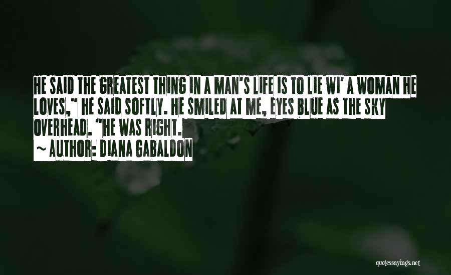 Blue Man Quotes By Diana Gabaldon