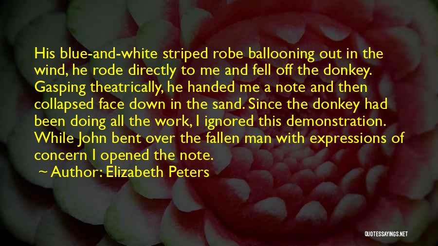 Blue Note Quotes By Elizabeth Peters