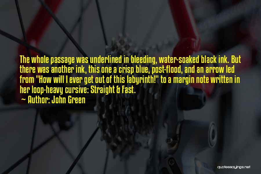 Blue Note Quotes By John Green