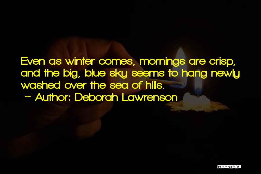 Blue Sea Quotes By Deborah Lawrenson