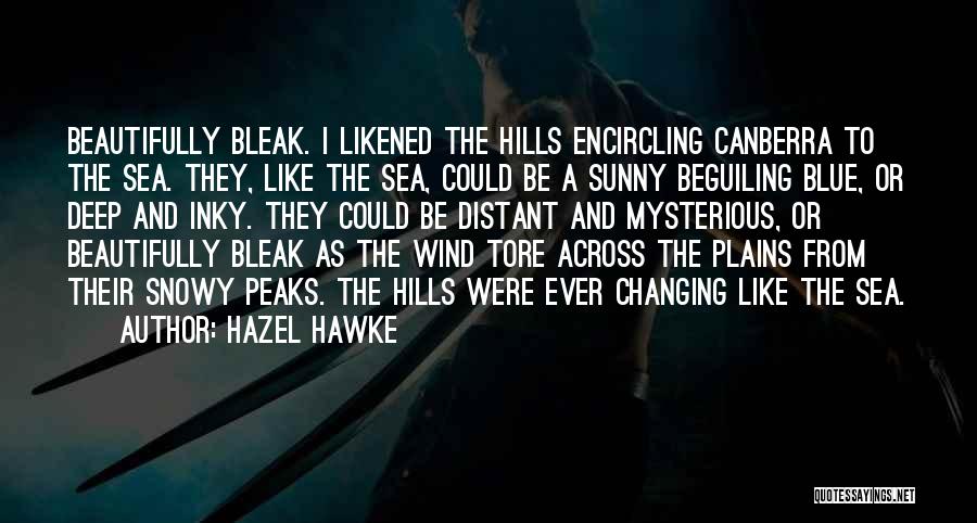 Blue Sea Quotes By Hazel Hawke