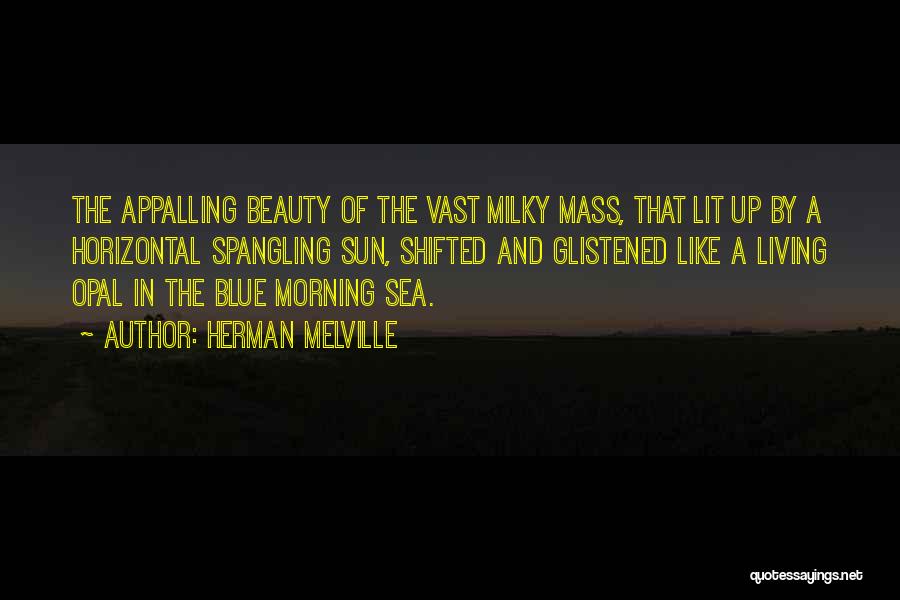 Blue Sea Quotes By Herman Melville