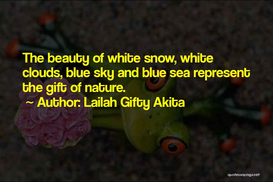 Blue Sea Sky Quotes By Lailah Gifty Akita