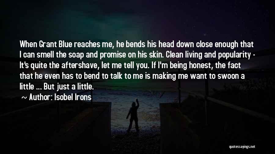 Blue Skin Quotes By Isobel Irons