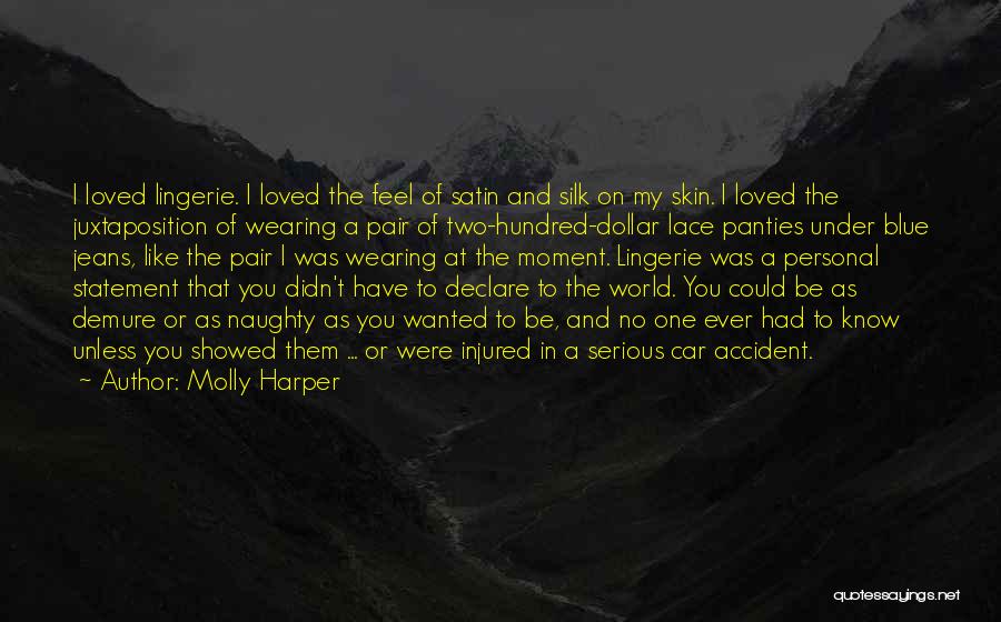 Blue Skin Quotes By Molly Harper