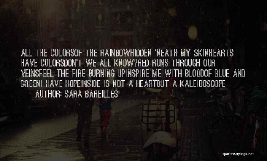 Blue Skin Quotes By Sara Bareilles