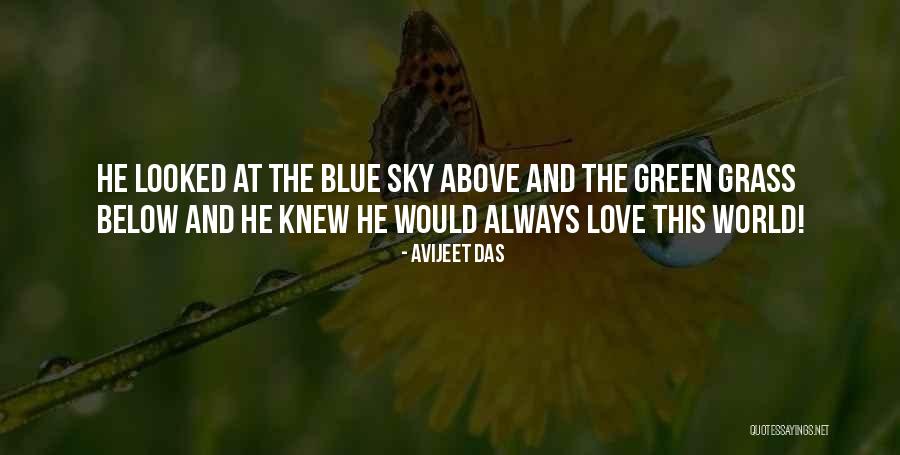 Blue Sky And Green Grass Quotes By Avijeet Das Blue Sky And Green Grass Quotes By Avijeet Das