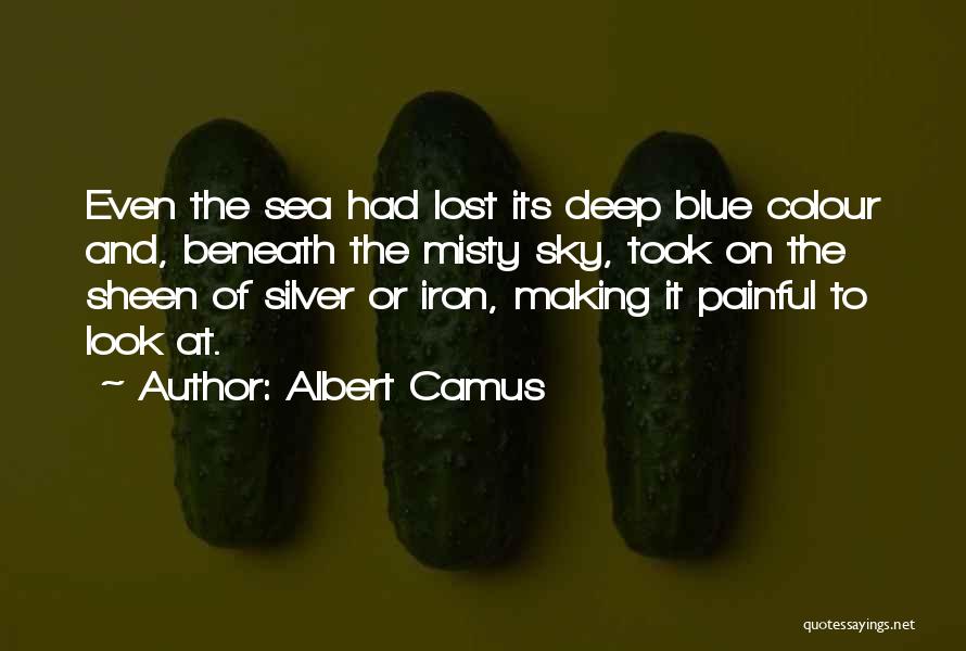 Blue Sky And Sea Quotes By Albert Camus