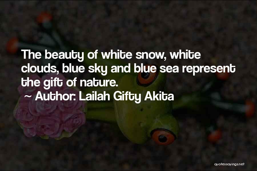 Blue Sky And Sea Quotes By Lailah Gifty Akita