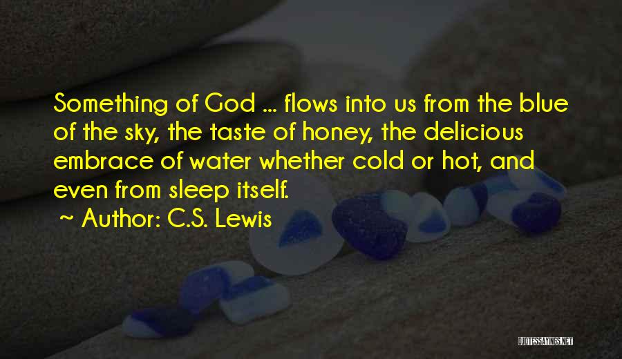 Blue Sky And Water Quotes By C.S. Lewis