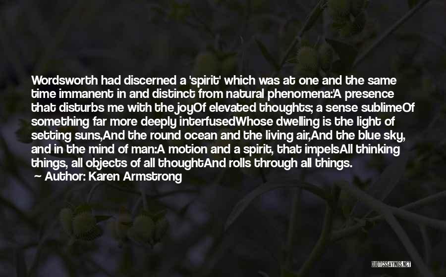 Blue Sky Ocean Quotes By Karen Armstrong