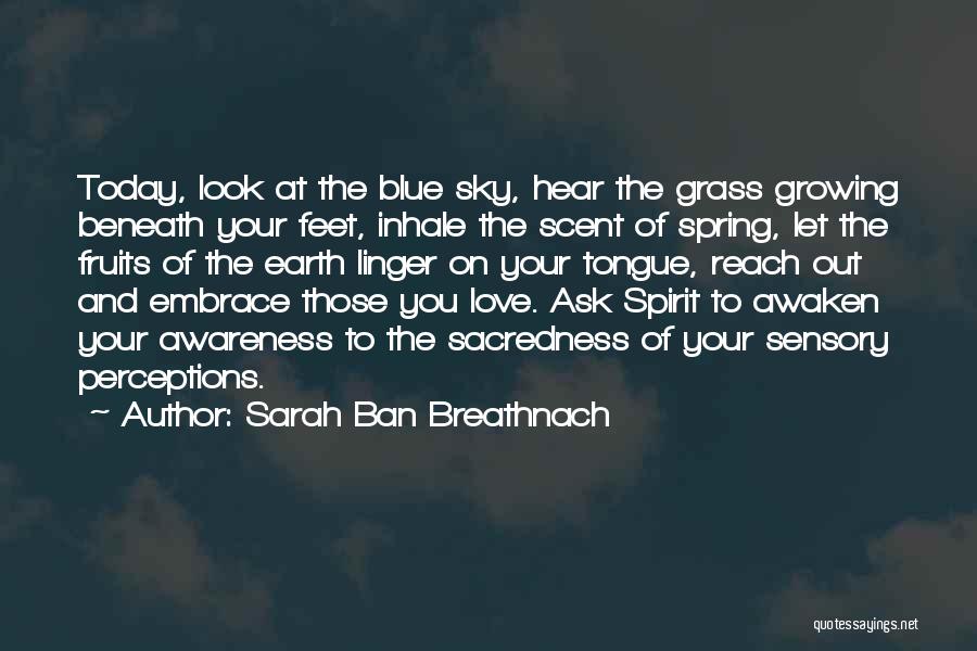 Blue Tongue Quotes By Sarah Ban Breathnach