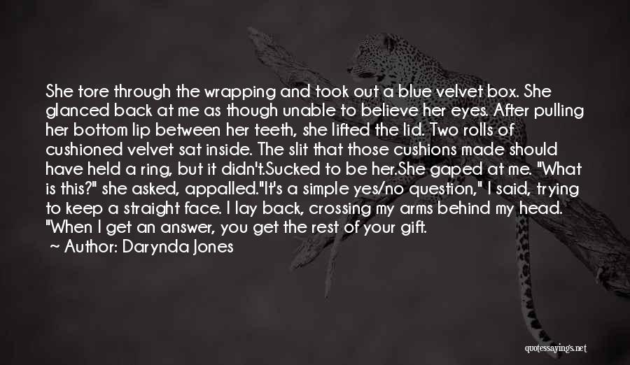 Blue Velvet Quotes By Darynda Jones
