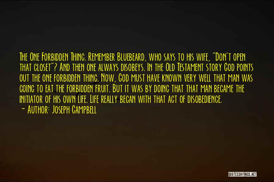 Bluebeard Quotes By Joseph Campbell