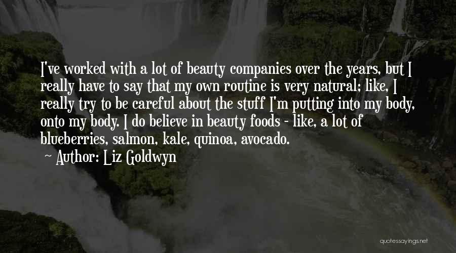 Blueberries Quotes By Liz Goldwyn