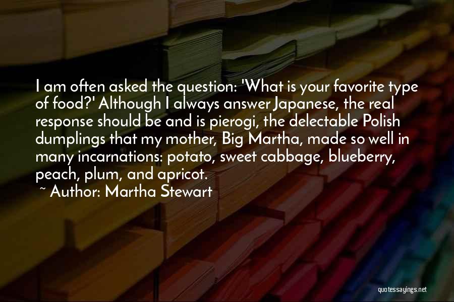 Blueberry Quotes By Martha Stewart