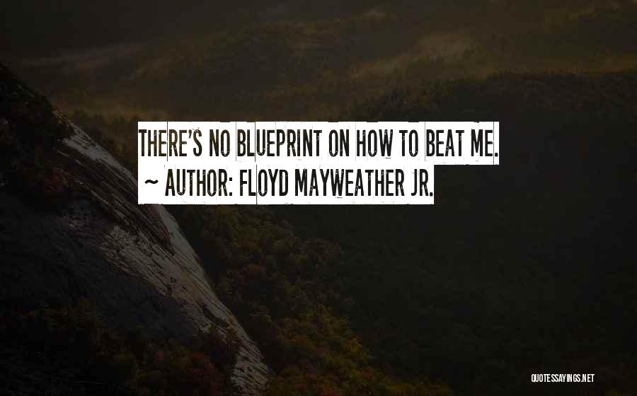 Blueprints Quotes By Floyd Mayweather Jr.