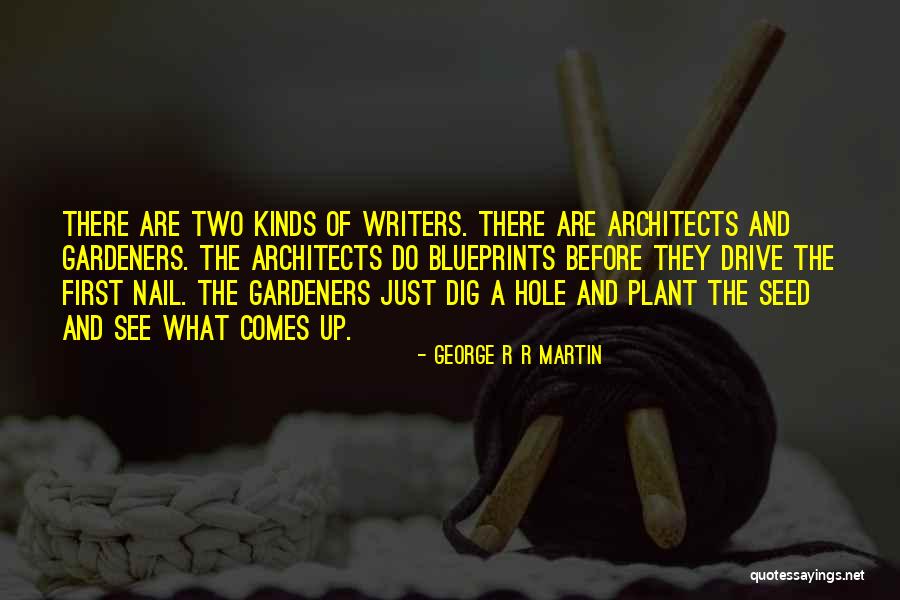 Blueprints Quotes By George R R Martin