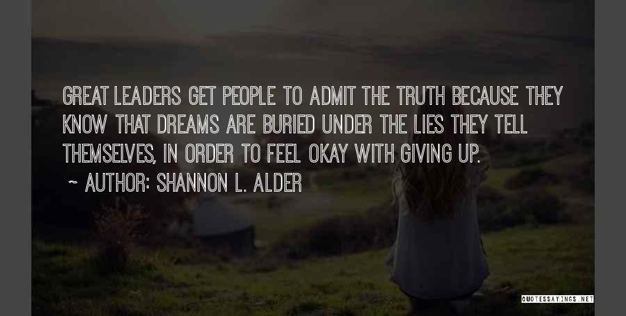 Blueprints Quotes By Shannon L. Alder