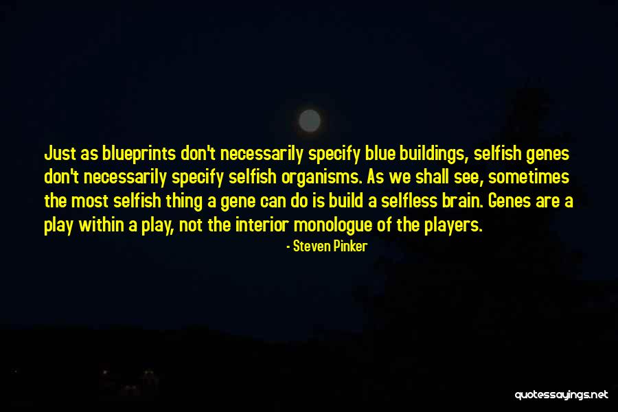 Blueprints Quotes By Steven Pinker