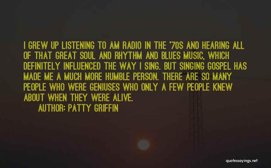 Blues And Soul Quotes By Patty Griffin