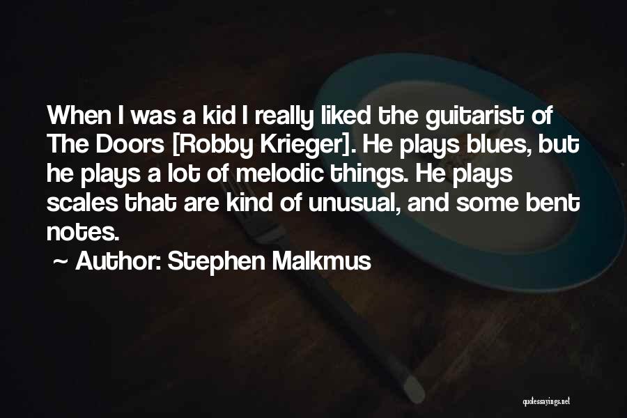 Blues Guitarist Quotes By Stephen Malkmus