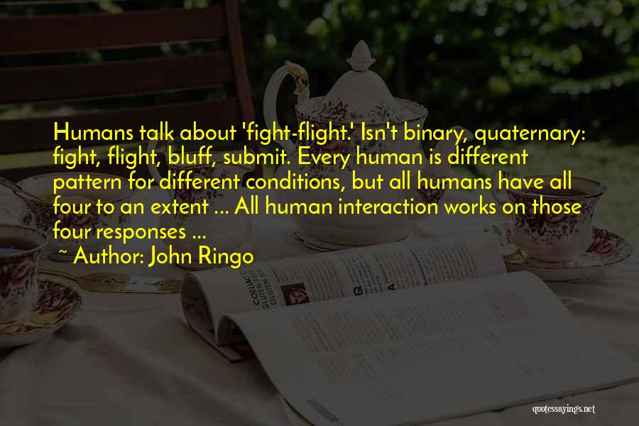 Bluff Quotes By John Ringo