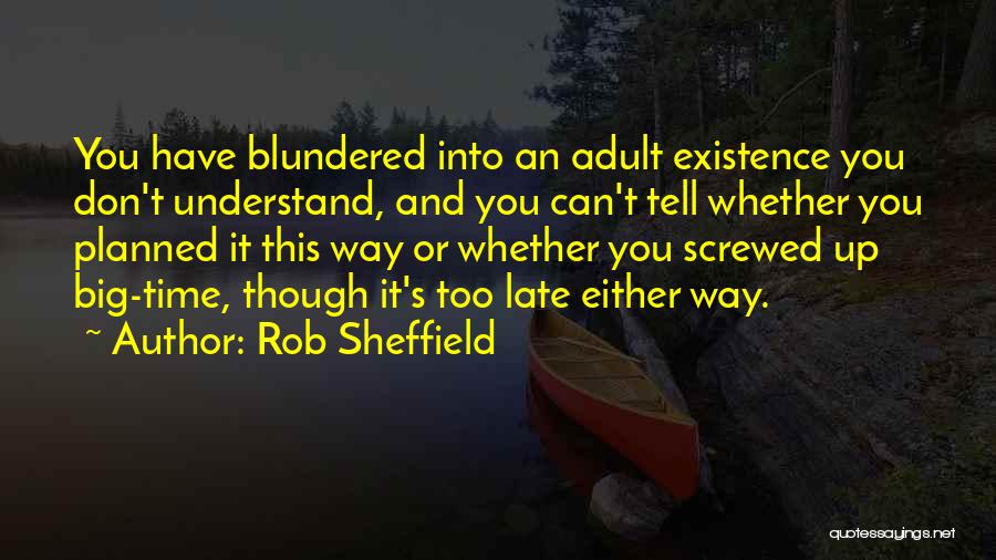 Blundered Quotes By Rob Sheffield