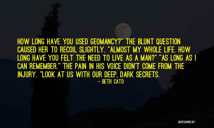Blunt Life Quotes By Beth Cato Blunt Life Quotes By Beth Cato