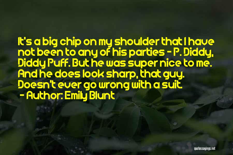 Blunt Quotes By Emily Blunt