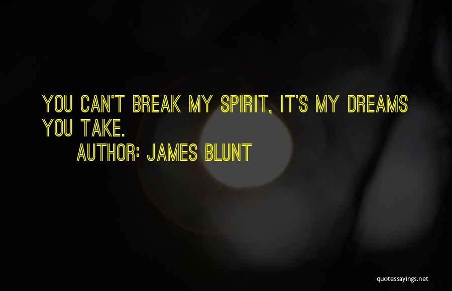 Blunt Quotes By James Blunt