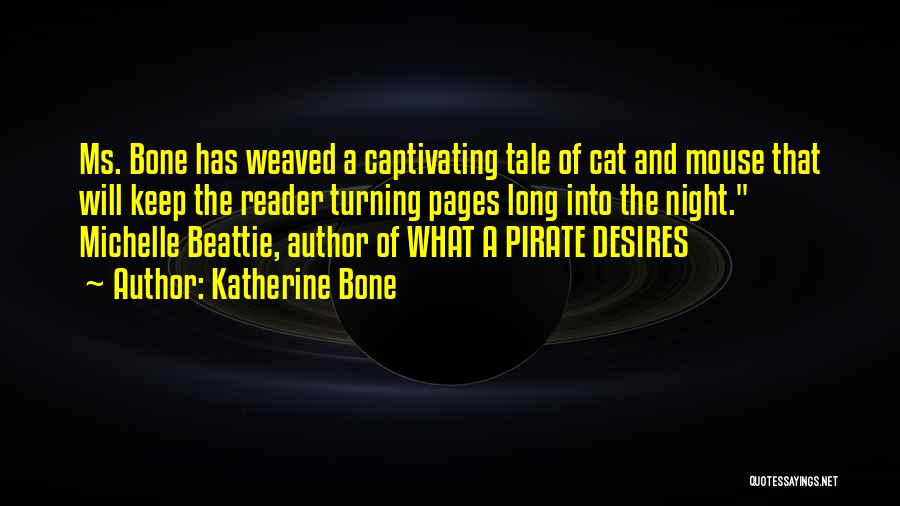 Blurb Quotes By Katherine Bone