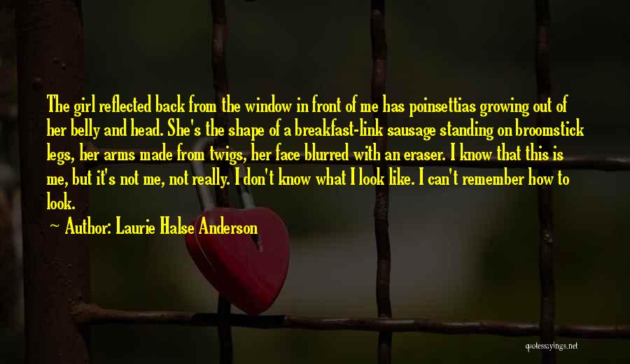Blurred Face Quotes By Laurie Halse Anderson