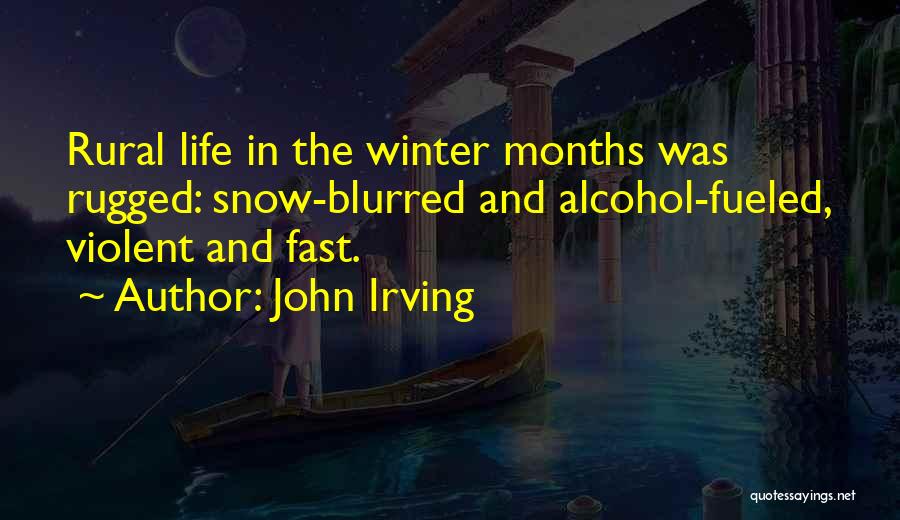 Blurred Life Quotes By John Irving