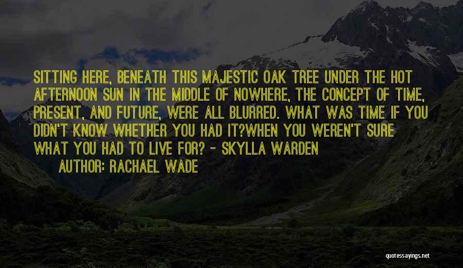 Blurred Life Quotes By Rachael Wade