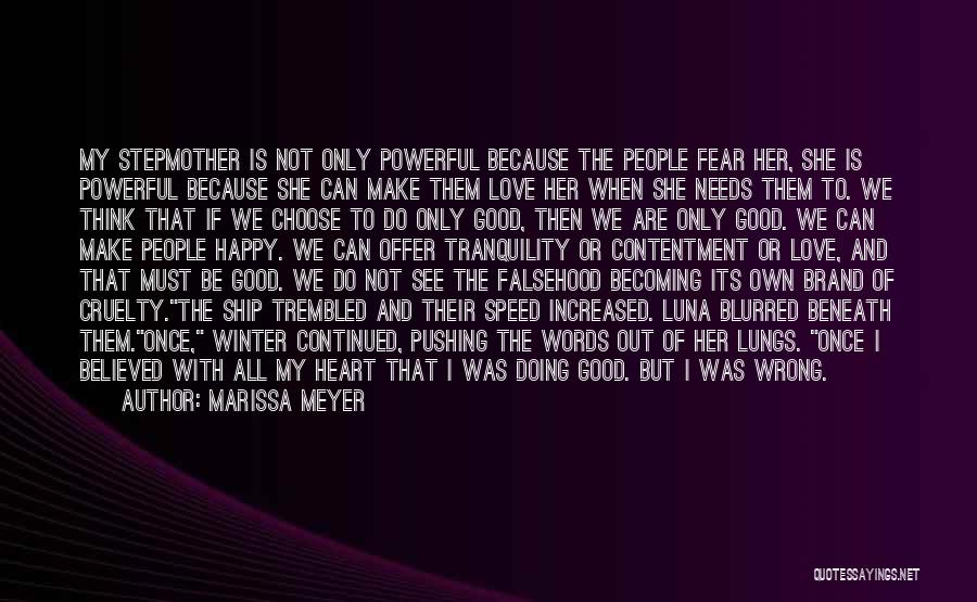 Blurred Love Quotes By Marissa Meyer
