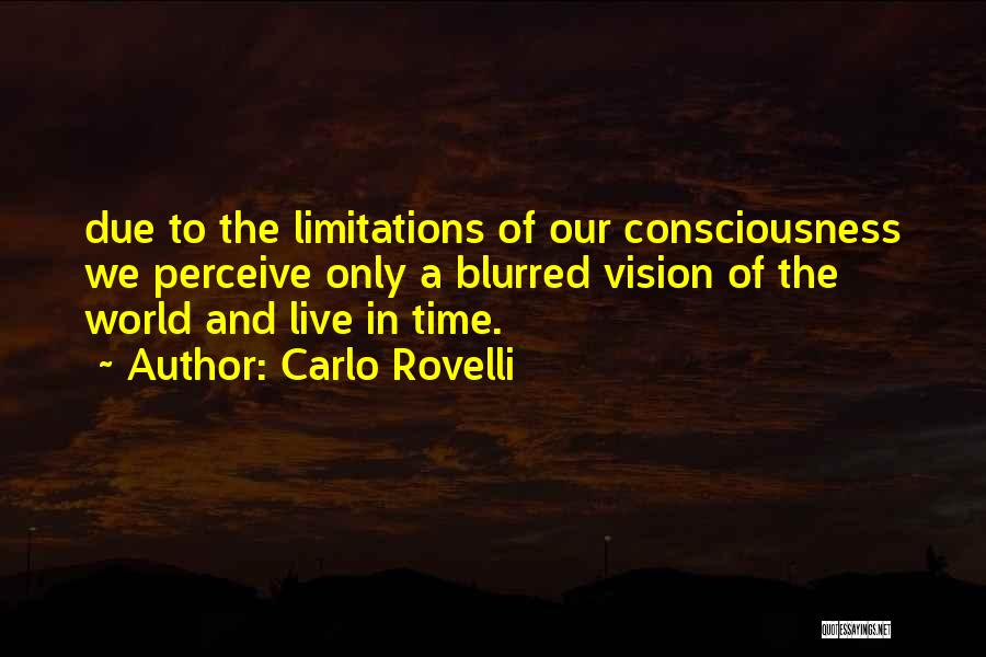 Blurred Vision Quotes By Carlo Rovelli