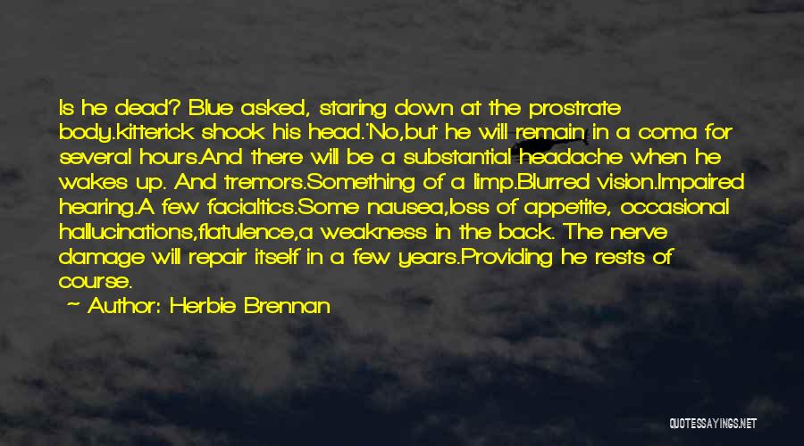 Blurred Vision Quotes By Herbie Brennan