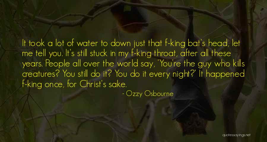 Blushful Earrings Quotes By Ozzy Osbourne Blushful Earrings Quotes By Ozzy Osbourne