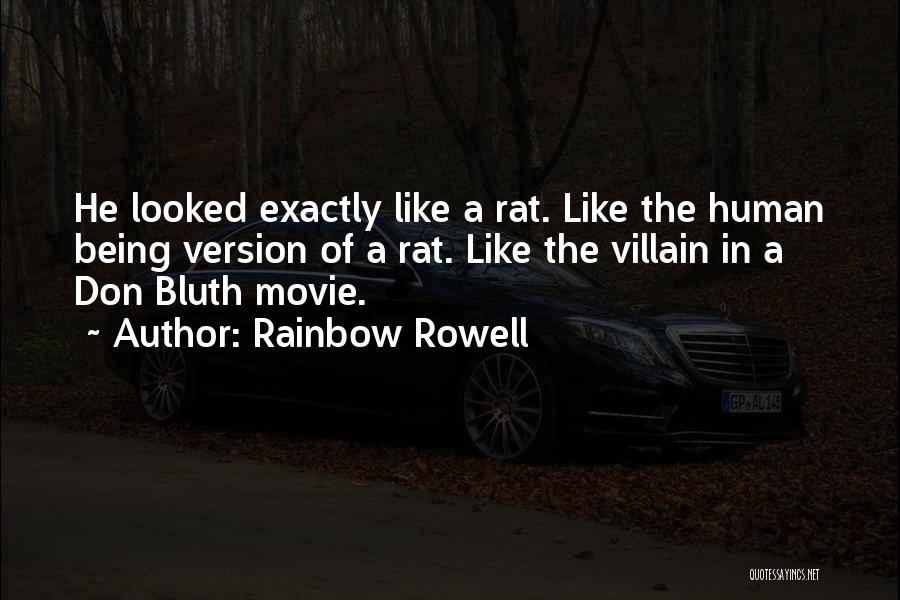 Bluth Quotes By Rainbow Rowell