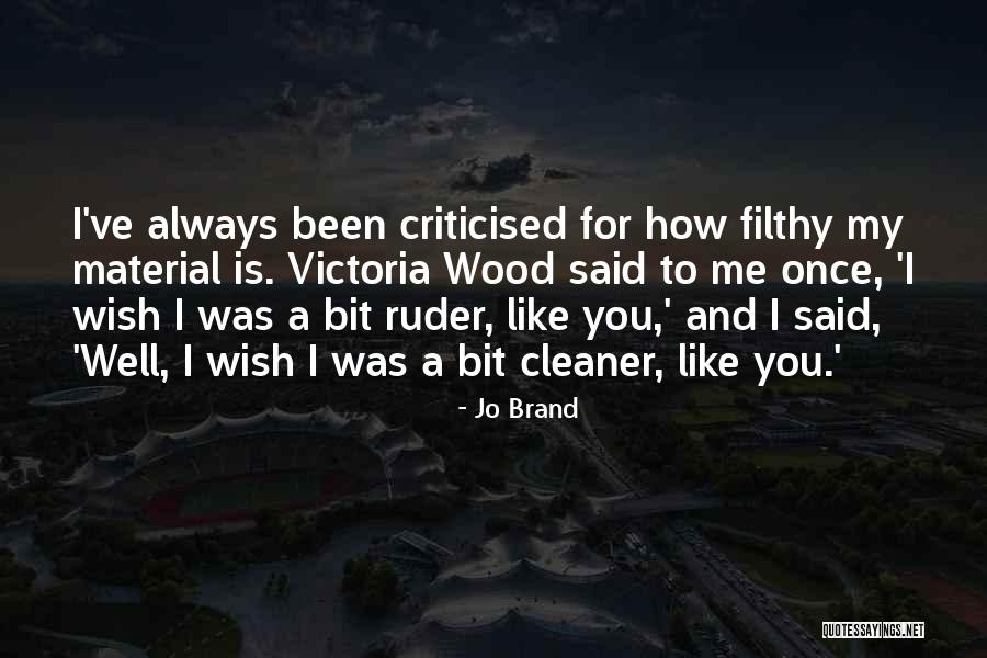 Blutserum Quotes By Jo Brand Blutserum Quotes By Jo Brand