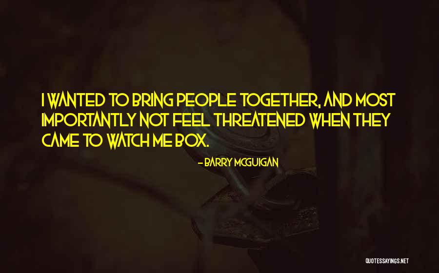 Bmri Quotes By Barry McGuigan Bmri Quotes By Barry McGuigan